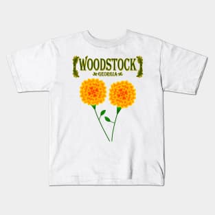 Woodstock Georgia Kids T-Shirt